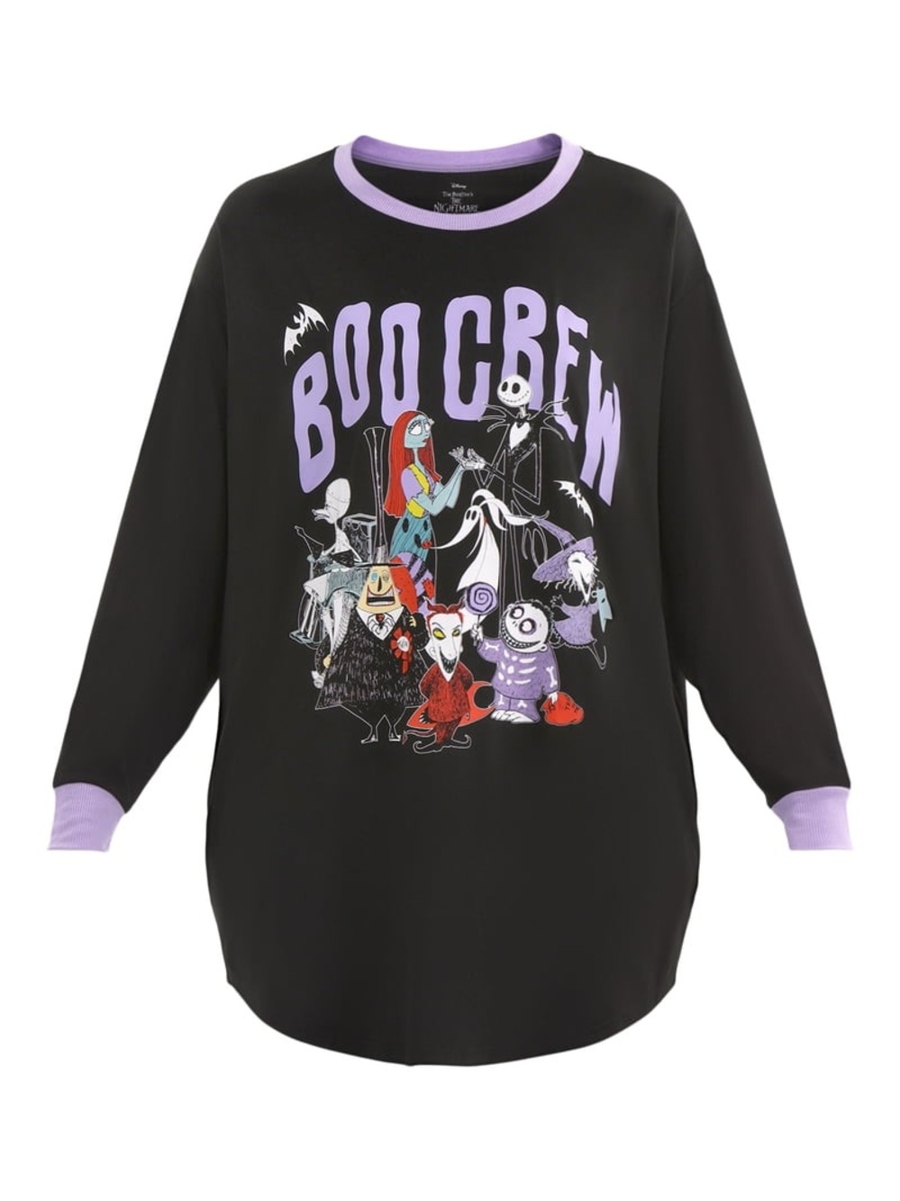 The Nightmare Before Christmas Boo Crew Nightgown Sleep Shirt